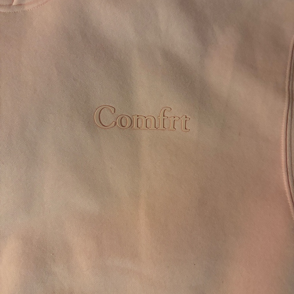 Comfort Pink Women's Sweatshirt - Picture 2 of 4
